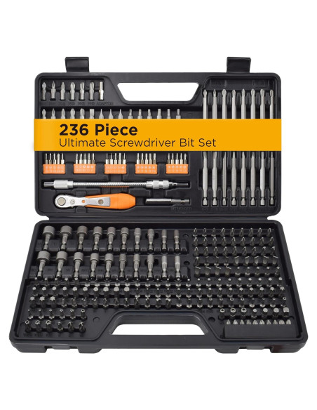 Juego de Puntas de Destornillador 236 Pzas Jackson Palmer