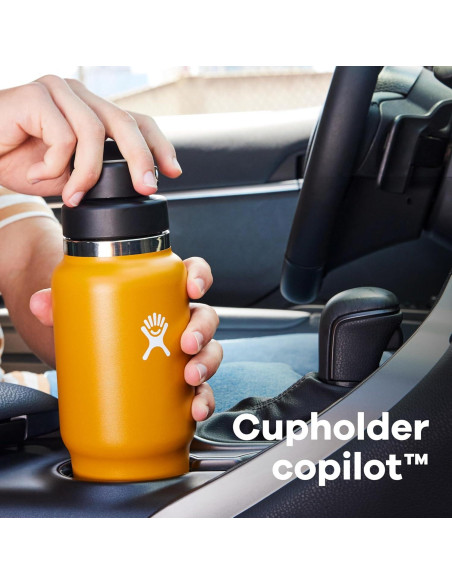 Botella de Agua Hydro Flask 946 ml Flex Chug Cap Blanca