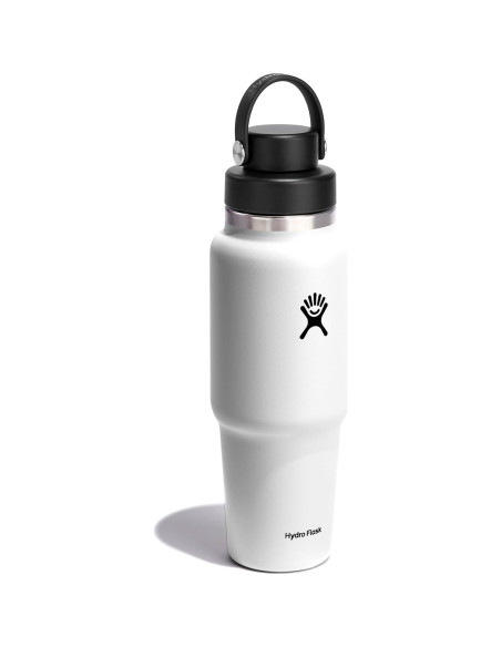 Botella de Agua Hydro Flask 946 ml Flex Chug Cap Blanca