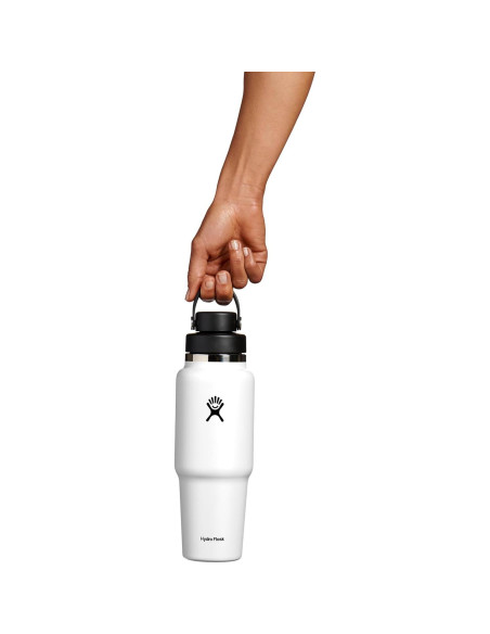 Botella de Agua Hydro Flask 946 ml Flex Chug Cap Blanca