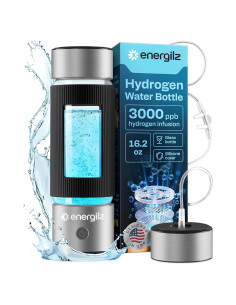 Botella de Agua de Hidrógeno ENERGILZ 480ml Antioxidante