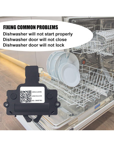 Pestillo de Puerta para Lavavajillas G-E WD21X10490