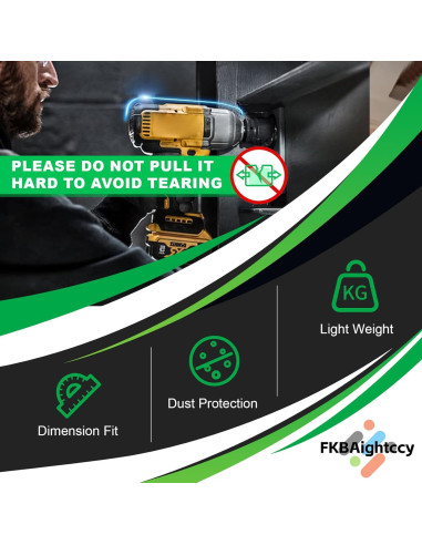 Bota Protectora N918391 para Llave de Impacto DEWALT 20V