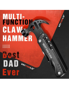 Martillo Multiherramienta VEITORLD 14 en 1 para Papá 2