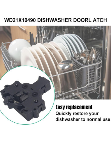 Pestillo de Puerta para Lavavajillas G-E WD21X10490