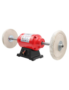 Pulidor de Banco BLACKCUBE 8" Duales para Joyería y Metal