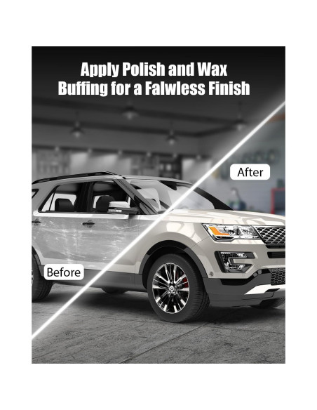 Pulidor de Coche AVID POWER 1200W 6-7 Pulgadas 6 Velocidades