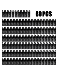 Paquete de 60 Hojas de Sierra Oscilante AxPower 1.31kg