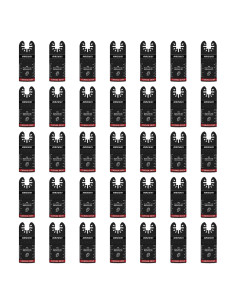 30 Cuchillas Oscilantes Bi-Metal AMZWEI para Madera y Metal