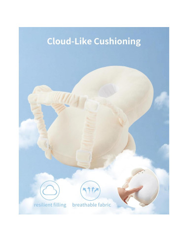 Mochila Protectora de Cabeza Bebé Fortella con Rodilleras y Calcetines