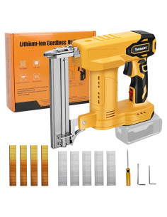 Clavadora sin cable Yutesiri 18GA para Dewalt 20V, 2 en 1