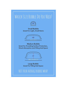 4 Rollos de Burbuja Plástica 213.36 m American Bubble Boy 2