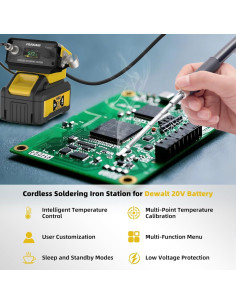Estación de Soldadura Dewalt 20V T12 PLUS Temperatura Ajustable 2