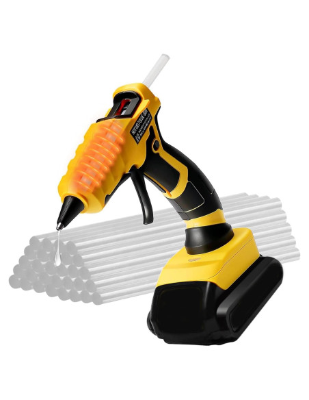 Pistola de Pegamento Caliente Inalámbrica HLiePiHa 20V 50W