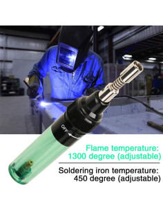 Pistola de Soldadura de Gas Butano Jadeshay 1300C Portátil 2