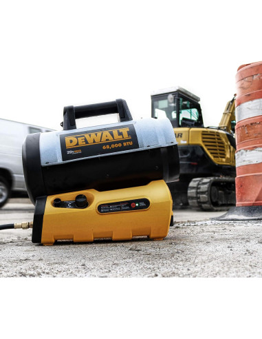 Calentador Portátil DeWalt DXH70CFAV Propano 20V Silencioso