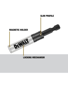 Sujeción de Brocas DEWALT 3-en-1 Listo para Impacto 2