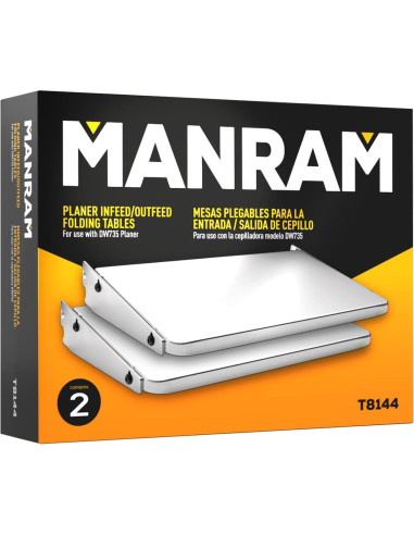 Mesa Plegable Manram para Planer DEWALT DW735 22,86 cm