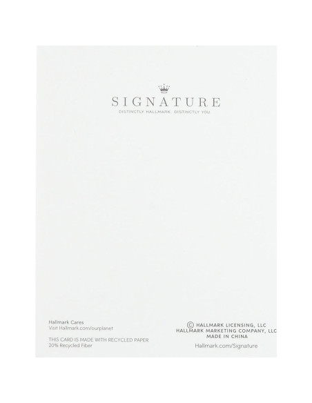 Tarjeta de Felicitación Baby Shower Hallmark Rosa 12.7x18.3cm