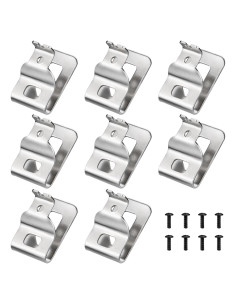 Clips de Cinturón Dewalt 16 Piezas Acero Inoxidable 304
