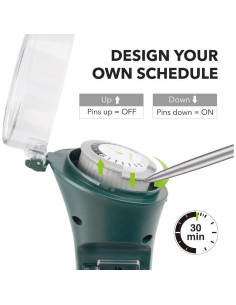 Temporizador Mecánico Exterior BN-LINK 6 Salidas 1875W 1.83m 2