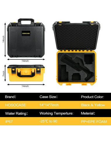 Estuche Duro Impermeable HOSOCASE para Sierra Dewalt 20V