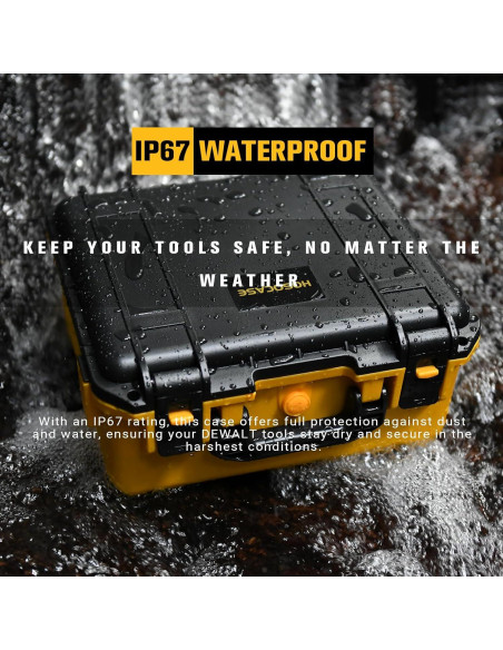 Estuche Duro Impermeable HOSOCASE para Sierra Dewalt 20V