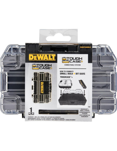 Caja de herramientas DEWALT ToughCase 1 compartimento negro