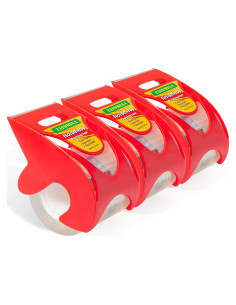 Cinta de Embalaje Silenciosa TAFOMEGA 5 cm x 30.48 m con Dispensador