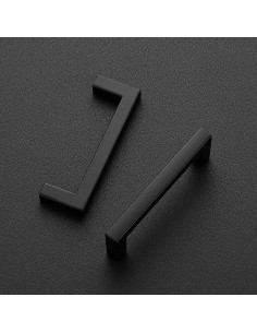 Tiradores de Cajón Ravinte 30 Pack 76mm Negro Mate 2