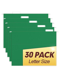 Carpetas Colgantes HERKKA Verde Reforzadas 30 Unidades A4