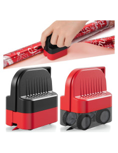 Cortador de Papel de Regalo LIZAAL 2 Paquetes con Ruedas