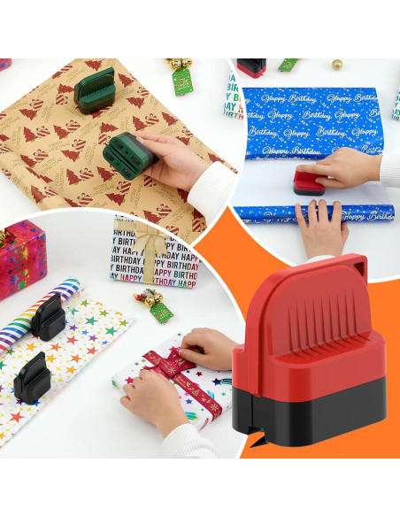 Cortador de Papel de Regalo LIZAAL 2 Paquetes con Ruedas