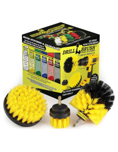 Juego de Cepillos de Limpieza Drillbrush - Baño y Azulejos