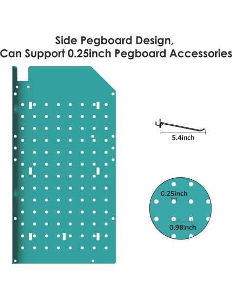 Estación de Carga de Herramientas CCCEI Azul 99 cm 8 Soportes