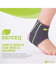 Faja para Tobillo SENTEQ X-Large Neopreno Transpirable 2