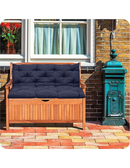 Cojín de Reemplazo para Columpio YXMKJOS 3 Plazas Impermeable