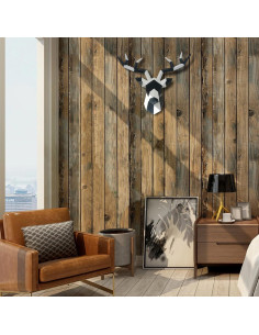 Cabeza de Ciervo Geométrica de Resina Keygift 35.56x30.48cm 2