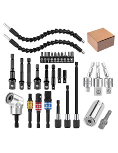 Juego de Extensión de Brocas Flexible Grednfhat 32 Piezas