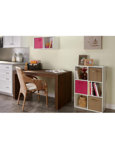Organizador de Almacenamiento ClosetMaid Cubeicals 6 Cubos Blanco