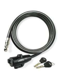 Candado de Cable MARQUE 2.13m con Llave - Seguridad Bicicleta
