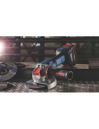 Amoladora Angular BOSCH GWX18V-13PN 18V X-LOCK 5-6"