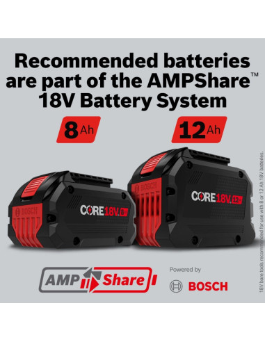 Amoladora Angular BOSCH GWX18V-13PN 18V X-LOCK 5-6"