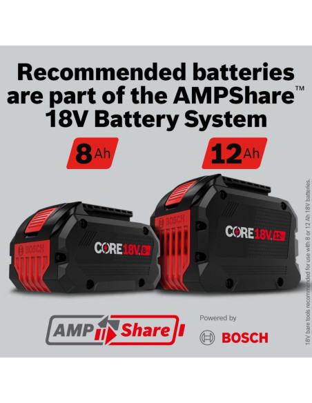 Amoladora Angular BOSCH GWX18V-13PN 18V X-LOCK 5-6"