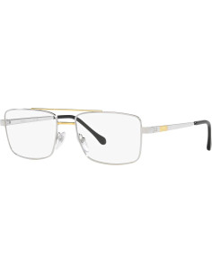 Montura de Gafas Sferoflex SF2296 Cuadradas Plata/Dorado 2