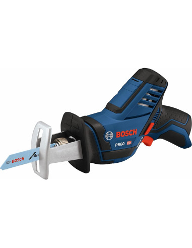 Sierra Recíproca BOSCH PS60-102 12V con Batería 2.5Ah