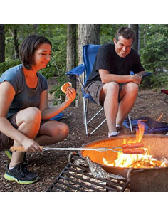 Palos de Asar HENGI 76.2 cm Acero Inoxidable Telescópicos 2