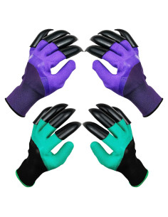 Guantes de Jardín DCCPAA Impermeables con Garras - Unisex