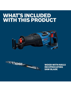 Sierra Recíproca BOSCH GSA18V-126N 18V 0-3000 SPM 2