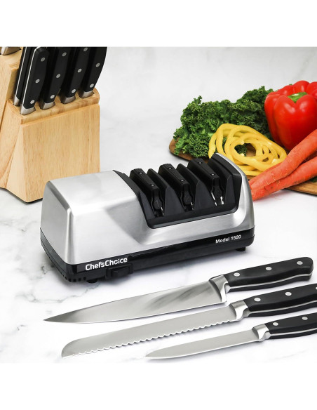 Afilador eléctrico Chef'sChoice 3 etapas para cuchillos 15/20